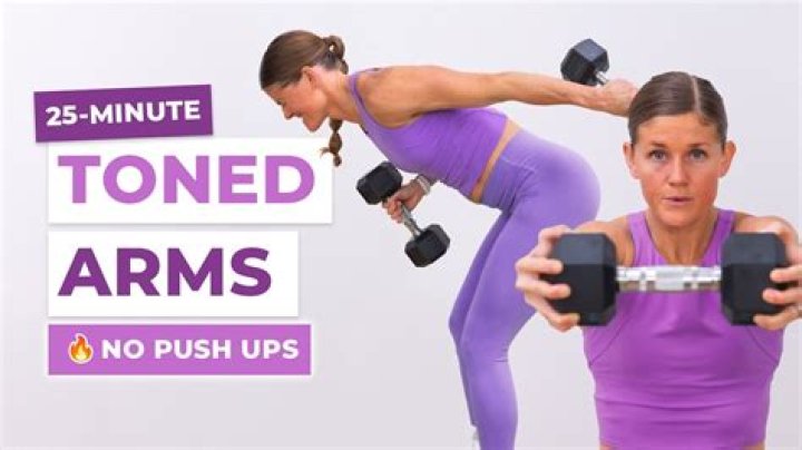 Can saggy arms be toned?