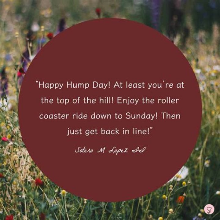 Is it inappropriate to say Happy Hump day?